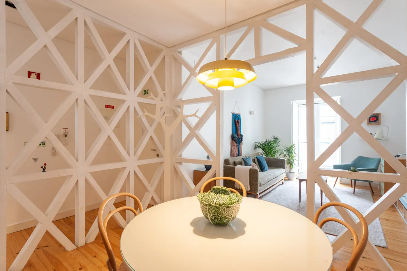 Dining area and entrance